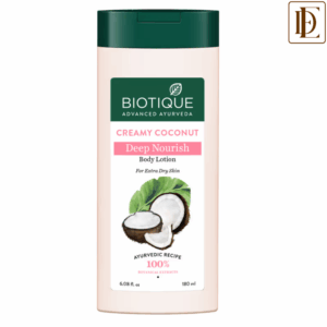 Biotique Creamy Coconut Deep Nourish Body Lotion (180ml)