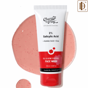 Chemist at Play 2% Salicylic Acid Face Wash For Oily Skin with Niacinamide Oil Cleanser for Face (100ml)