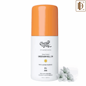 Chemist at Play 5% AHA Underarm Roll On Deodrant Lactic Acid for Men & Women - White Jasmine (40ml)