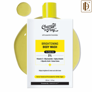 Chemist At Play Brightening Body Wash - 3% Vitamin C + Niacinamide, Shower Gel For Women & Men