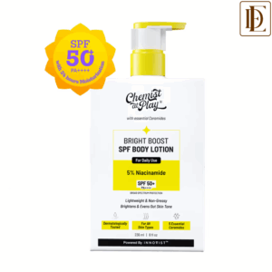 Chemist at Play Bright Boost SPF Body Lotion, SPF 50+ PA++++, 24 hours moisturization (236ml)