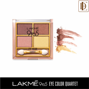 Lakme 9 to 5 Eye Color Quartet Eye Shadow - Desert Rose (7gm)