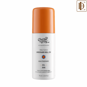 Chemist at Play 5% AHA Underarm Roll On, Lactic Acid Deodrants for Men & Women - Aqua Fragrance