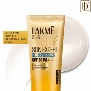 Lakme Sunscreen Gel SPF 50 PA+++Niacinamide, Water Light, For Normal To Oily Skin,No White Cast