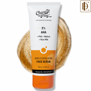 Chemist At Play 3% AHA Gentle Exfoliating Face Scrub For Dead Skin & Blackheads (100ml)