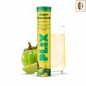 PLIX Garcinia Cambogia Effervescent Tablets Advanced Weight Loss Drink with Ginger and Cinnamon (15 Tablets)