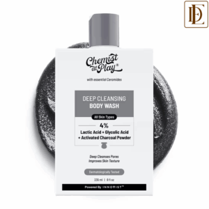 Chemist At Play Deep Cleansing Body Wash With Activated Charcoal, Lactic & Glycolic Acid (236ml)