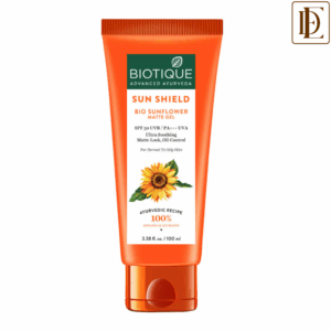 Biotique Sun Shield Sunflower Matte Gel Sunscreen SPF 50+ UVB/PA+++ UVA