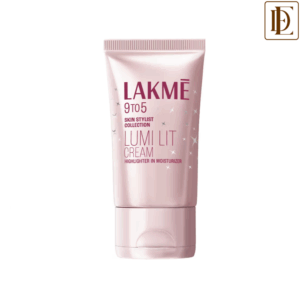 Lakme Lumi Lit Strobe Cream Highlighter + Moisturizer + Primer With Hyaluronic Acid & Niacinamide (30g)