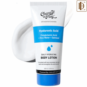 Chemist at Play Hydrating Body Lotion with Rice Water & Hyaluronic Acid, Moisturizer for Dry Skin (200ml)