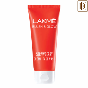 Lakme Blush & Glow Strawberry Creme Face Wash With Strawberry Extract (100g)