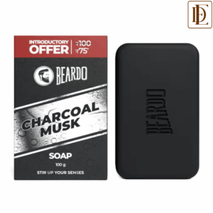 Beardo Activated Charcoal Musk Soap (100gm)