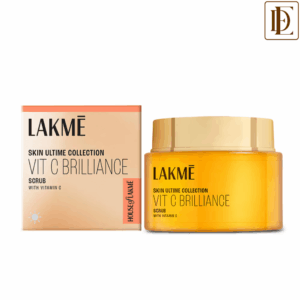 Lakme 9 to 5 Vitamin C+ Scrub with Licorice Extract and Walnut Shell Powder Gentle Exfoliator (50 g)