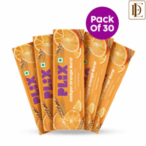 Plix Isabgol Orange Burst Sachet Powder (Pack Of 30) (150 g)