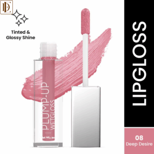 Swiss Beauty Plump Up Wet Lip Gloss For Glossy And Fuller Lips - 8 Deep Desire (2ml)