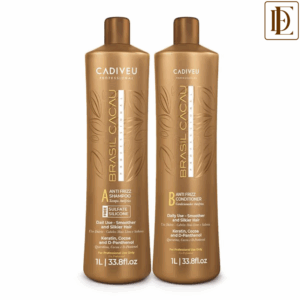 Cadiveu Brasil Cacau Anti Frizz Shampoo & Conditioner Combo For Dry & Frizzy Hair
