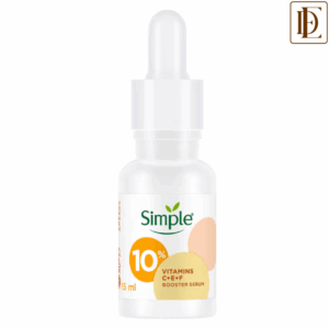 Simple Booster Serum 10% Vitamin C+E+F For Youthful Glowing Skin (15ml)