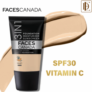 Faces Canada All Day Hydra Matte Mini - 3 In 1 Foundation + Moisturizer + SPF 30 - (18ml)