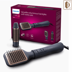 Philips 2-in-1 Airstyler 3X Volume & 50% Less Hair Breakage 2 Attachments For Straight & Wavy Look (1 pc)