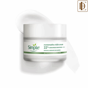 Simple Barrier Repair Restorative Rich Cream With 22% Ceramide Boosters & Cica (40 g)
