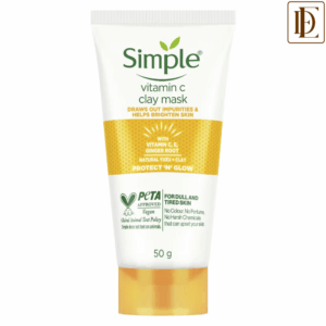 Simple Protect N Glow Vitamin C Brighten Clay Mask (50 g)