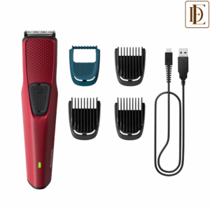 Philips BT1235/18 SkinProtect Cordless Beard Trimmer - Red (119 g)