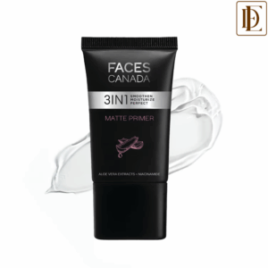 Faces Canada Primer 3 In 1 Smoothen Moisturize Perfect Aloe Vera Extracts + Niacinamide (30g)