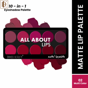 Swiss Beauty All About Lip Palette - Colors 02 (12g)