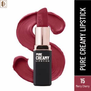 Swiss Beauty Pure Creamy Matte Lipstick - 15 Merry Cherry (4g)