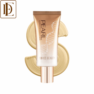 Swiss Beauty Pearl Illuminator Makeup Base Long lasting & Radiant Skin Highlighter - 01 Golden Pink (35g)