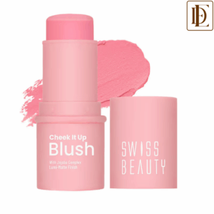 Swiss Beauty Cheek It Up Lumi-Matte Finish Blush - 1 High on Pink (8 g)