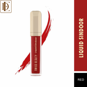Swiss Beauty Waterproof Bridal Glam Liquid Sindoor - Red (8ml)